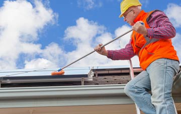 New Whittington soft wash roof cleaning